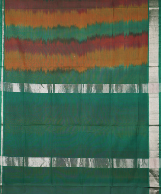 Multi-color handloom venkatagiri cotton saree