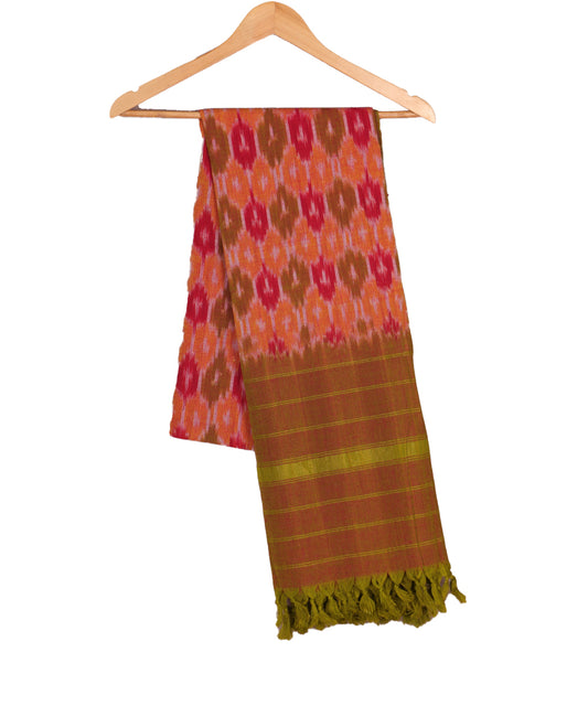 Handloom Tie & Dye woolen stoles