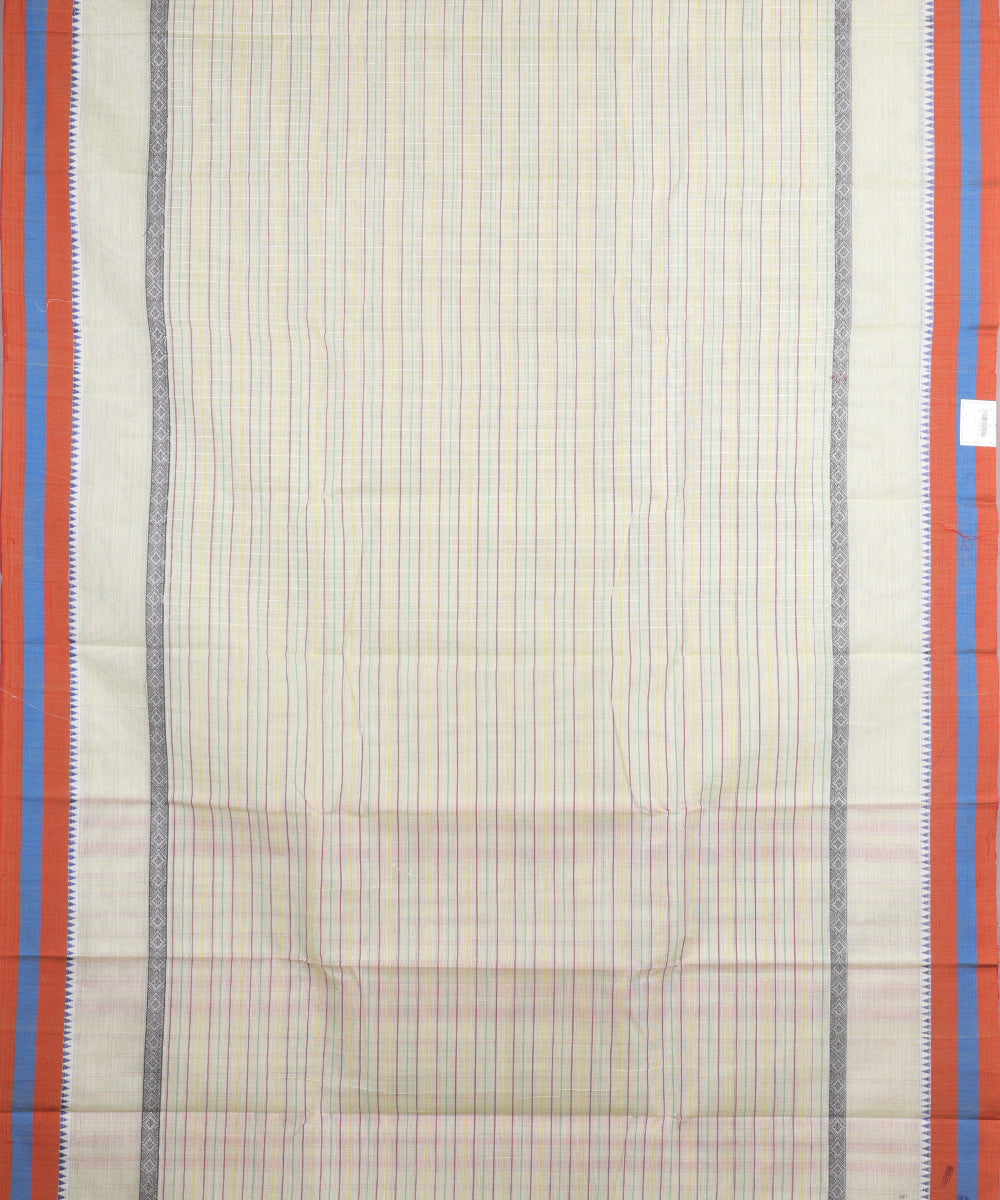 Tea green color handloom narayanpet cotton saree