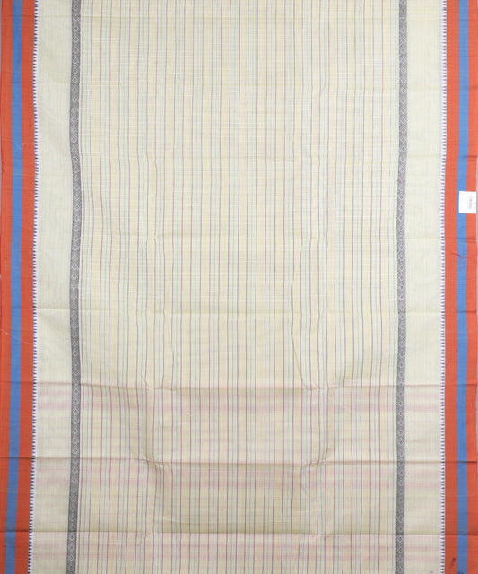 Tea green color handloom narayanpet cotton saree