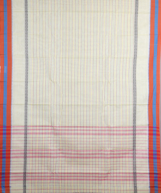 Tea green color handloom narayanpet cotton saree