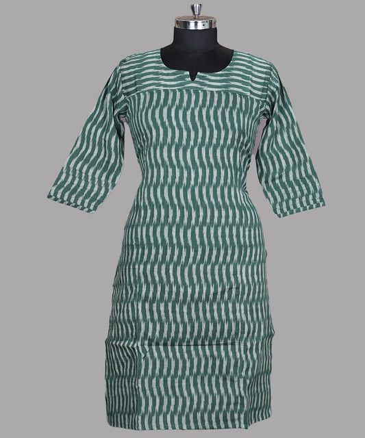 Handloom pochampally ikat long top