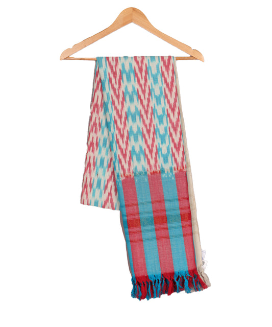 Handloom Tie & Dye woolen stoles