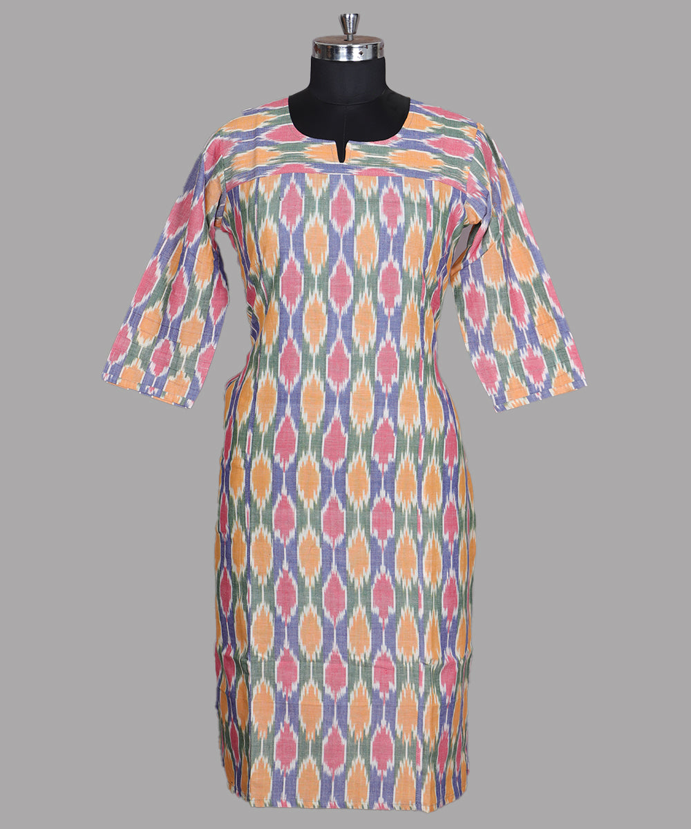 Handloom pochampally ikat long top
