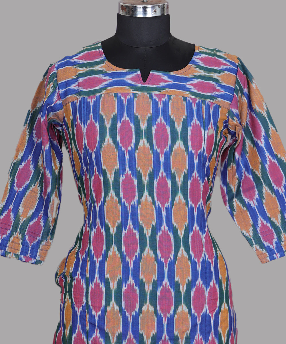 Handloom pochampally ikat long top
