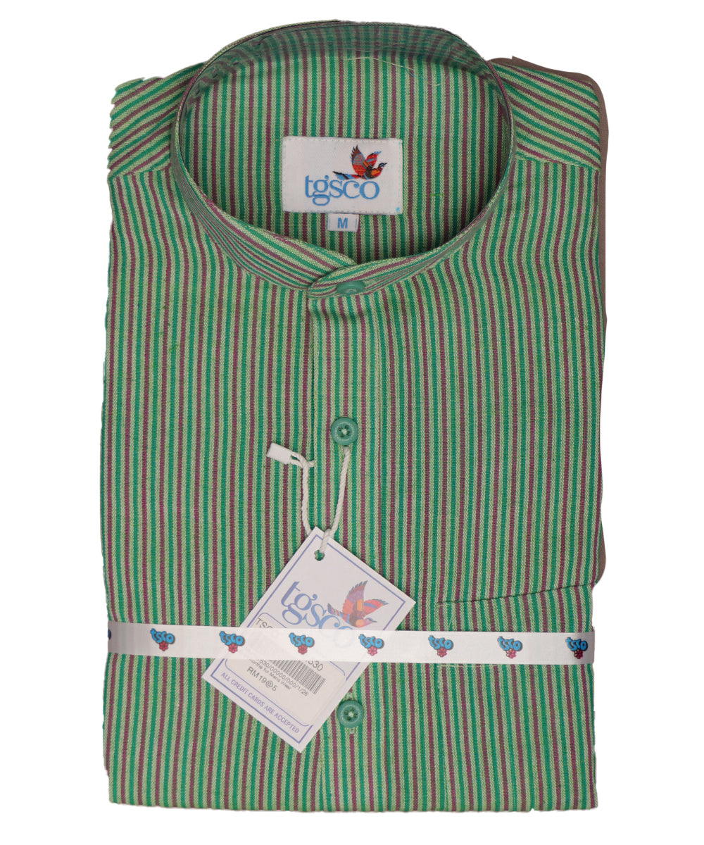 Handloom Men’s Khadi Short Kurta – Half Sleeves