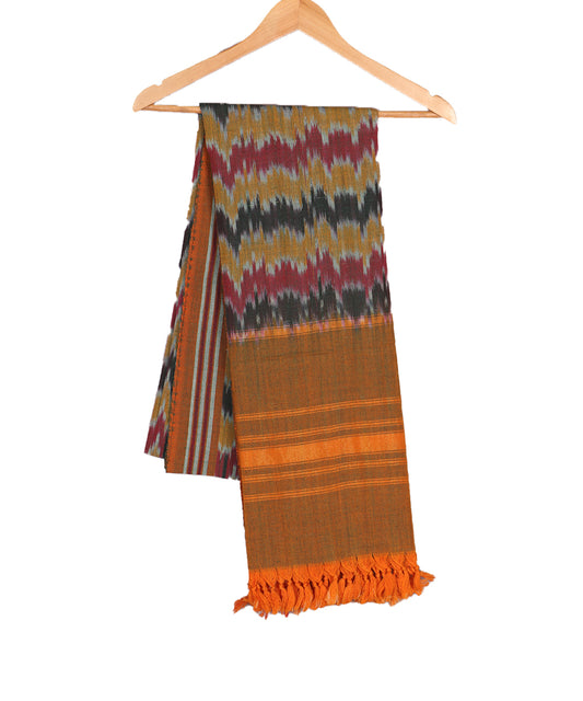 Handloom Tie & Dye woolen stoles
