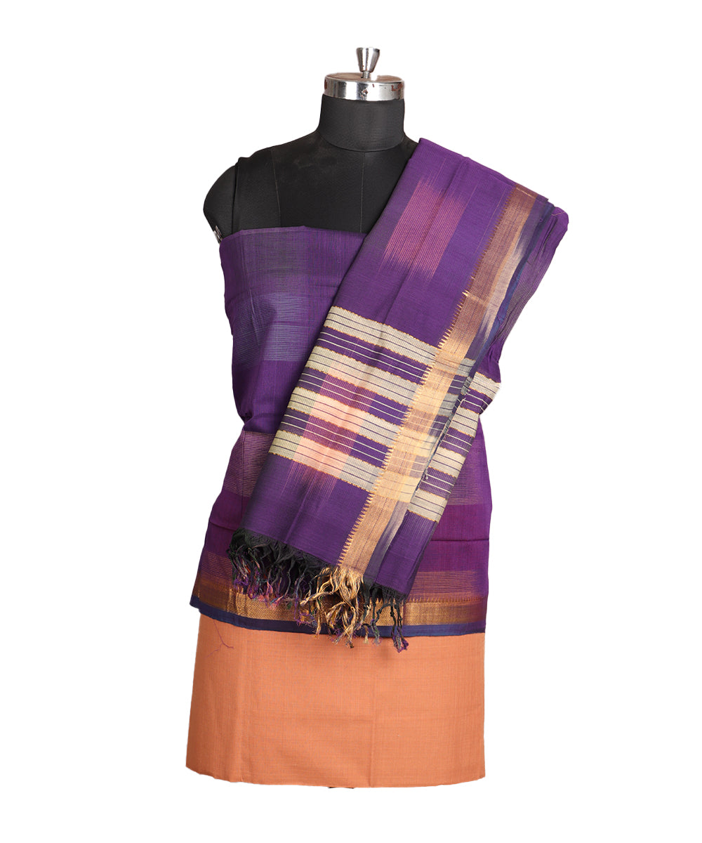 Handloom mangalagiri cotton suit