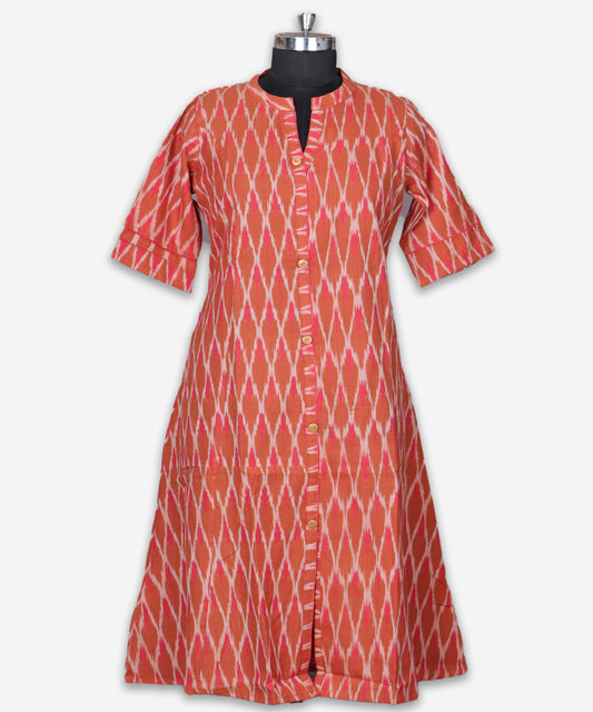 Handloom pochampally ikat long top