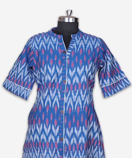 Handloom pochampally ikat long top