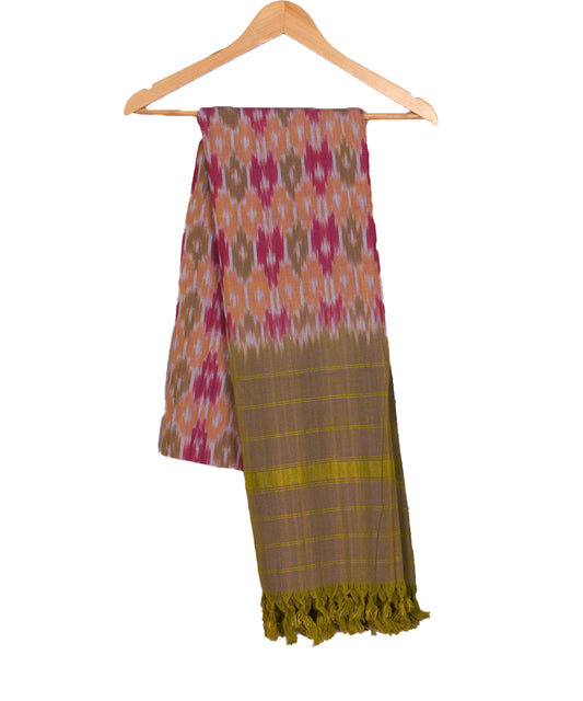 Handloom Tie & Dye woolen stoles