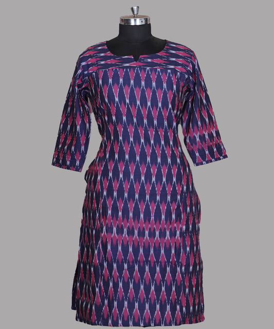 Handloom pochampally ikat long top