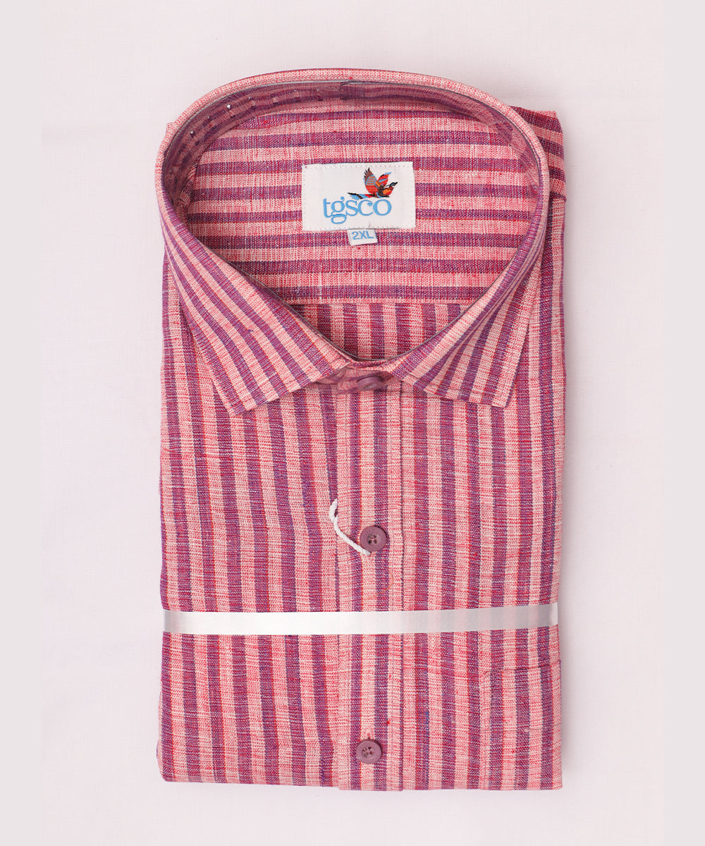 Multi-color handloom pochampally shirt