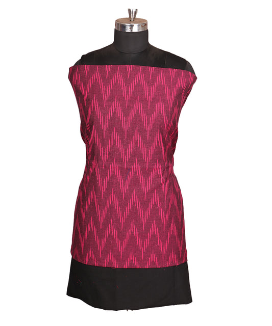 Multi-color handloom pochampally punjabi suit