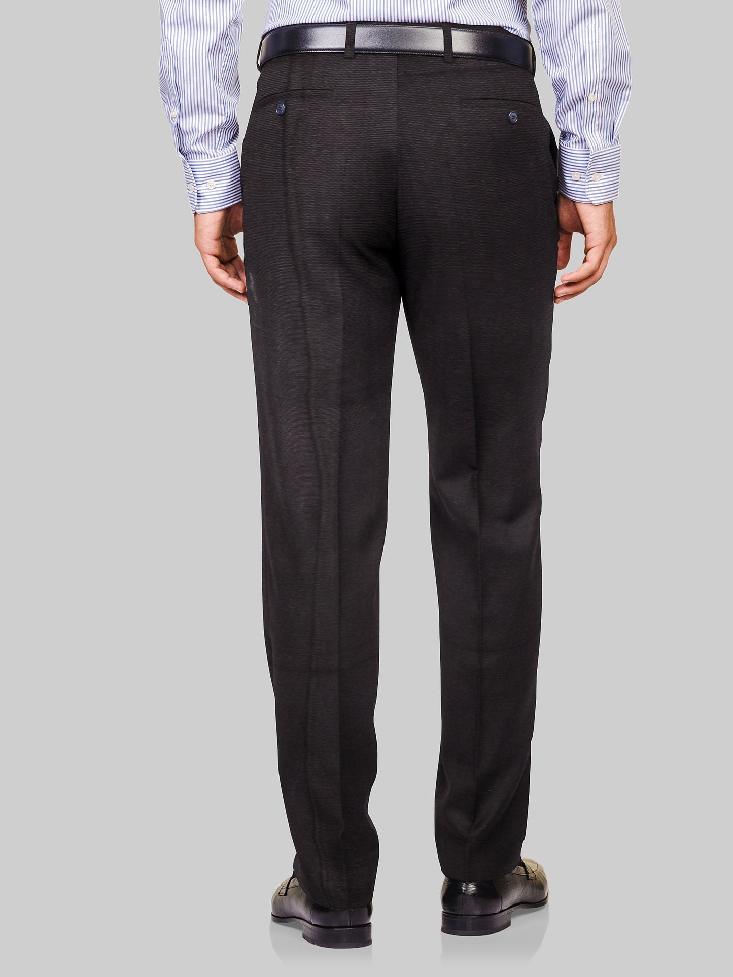 Black color handloom mens cotton trouser