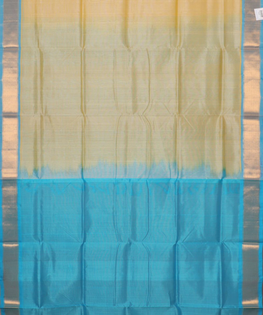 Laguna yellow color handloom madhavaram sico saree