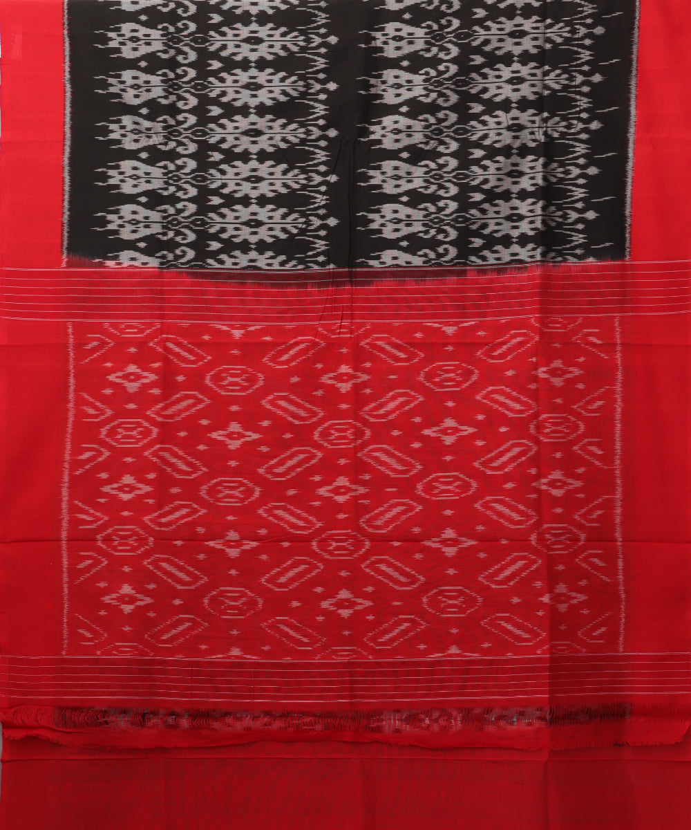 Black color pochampally cotton saree