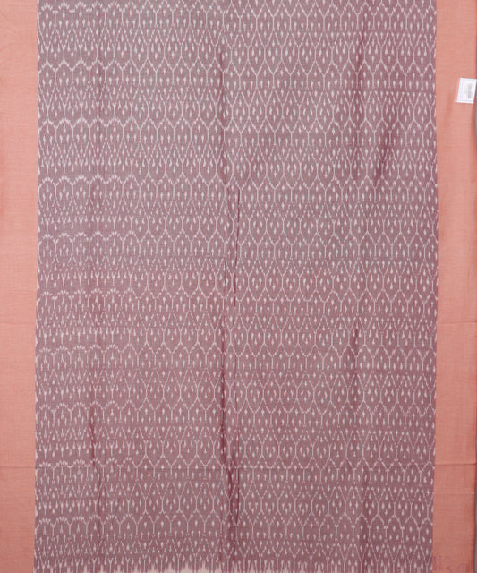 Mauve violet color pochampally mercerised cotton saree