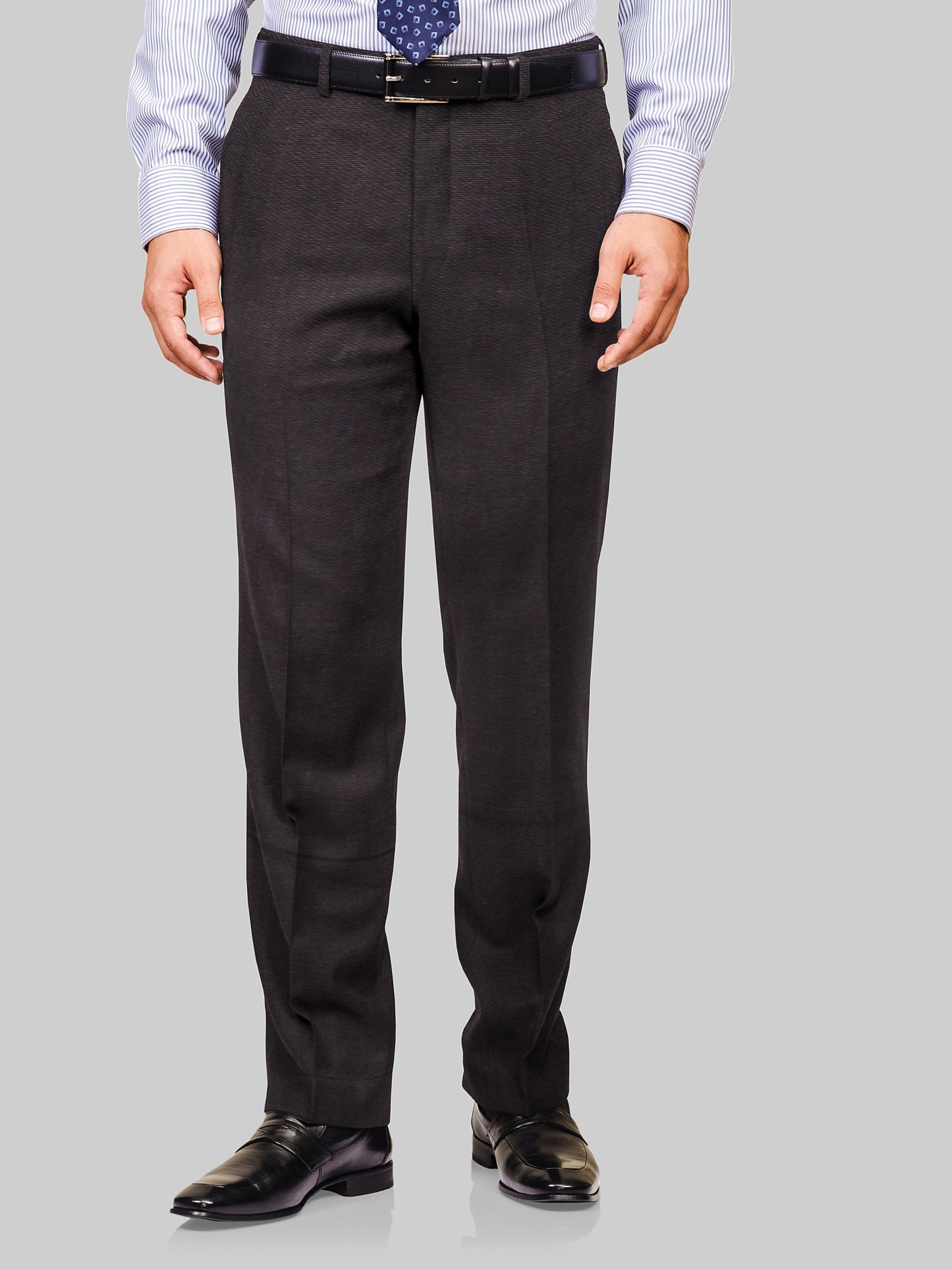 Black color handloom mens cotton trouser