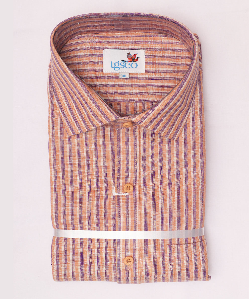 Multi-color handloom pochampally shirt