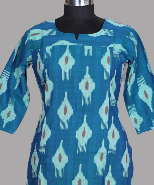 Handloom pochampally ikat long top
