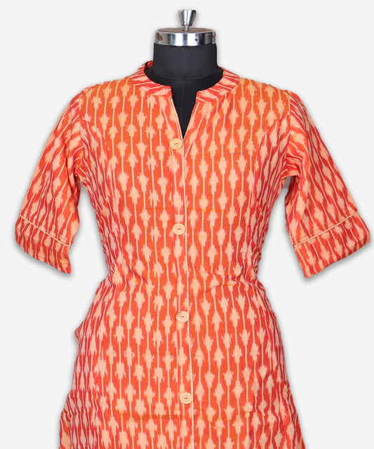 Handloom pochampally ikat long top