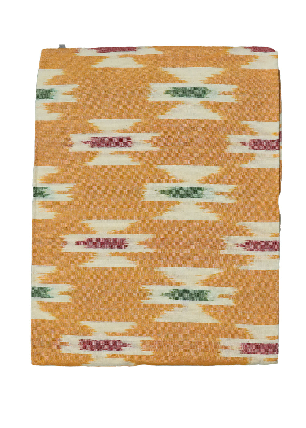 Tuscany yellow color handwoven pochampally single cot bedsheet