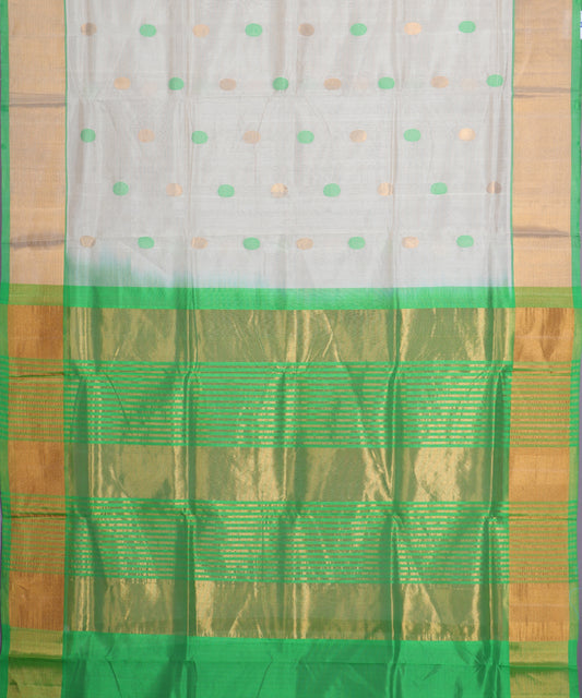 Peach color handloom venkatagiri sico saree