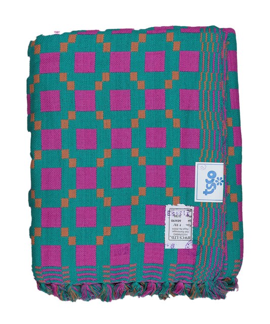 Handwoven double cot karimnagar bedsheet