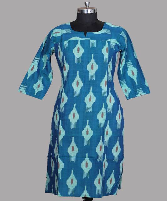 Handloom pochampally ikat long top