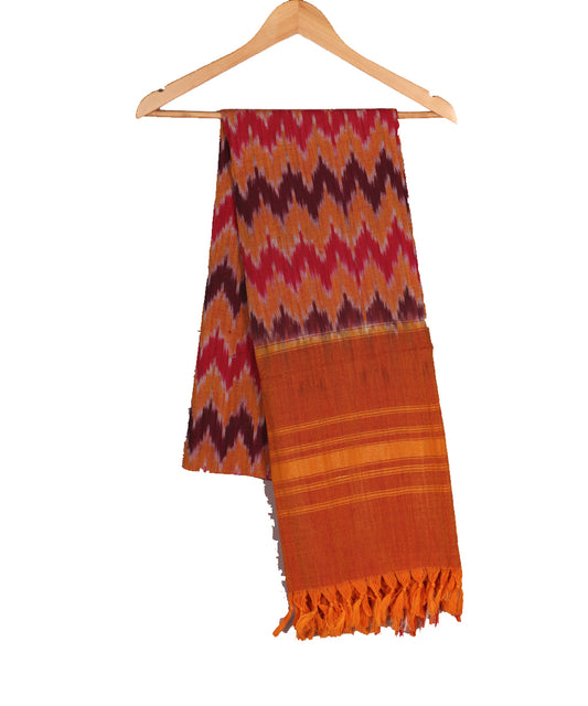 Handloom Tie & Dye woolen stoles