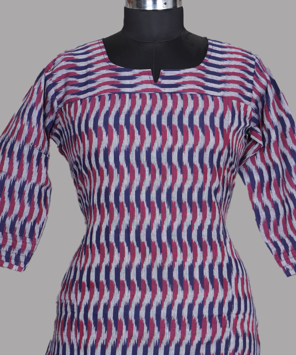 Handloom pochampally ikat long top