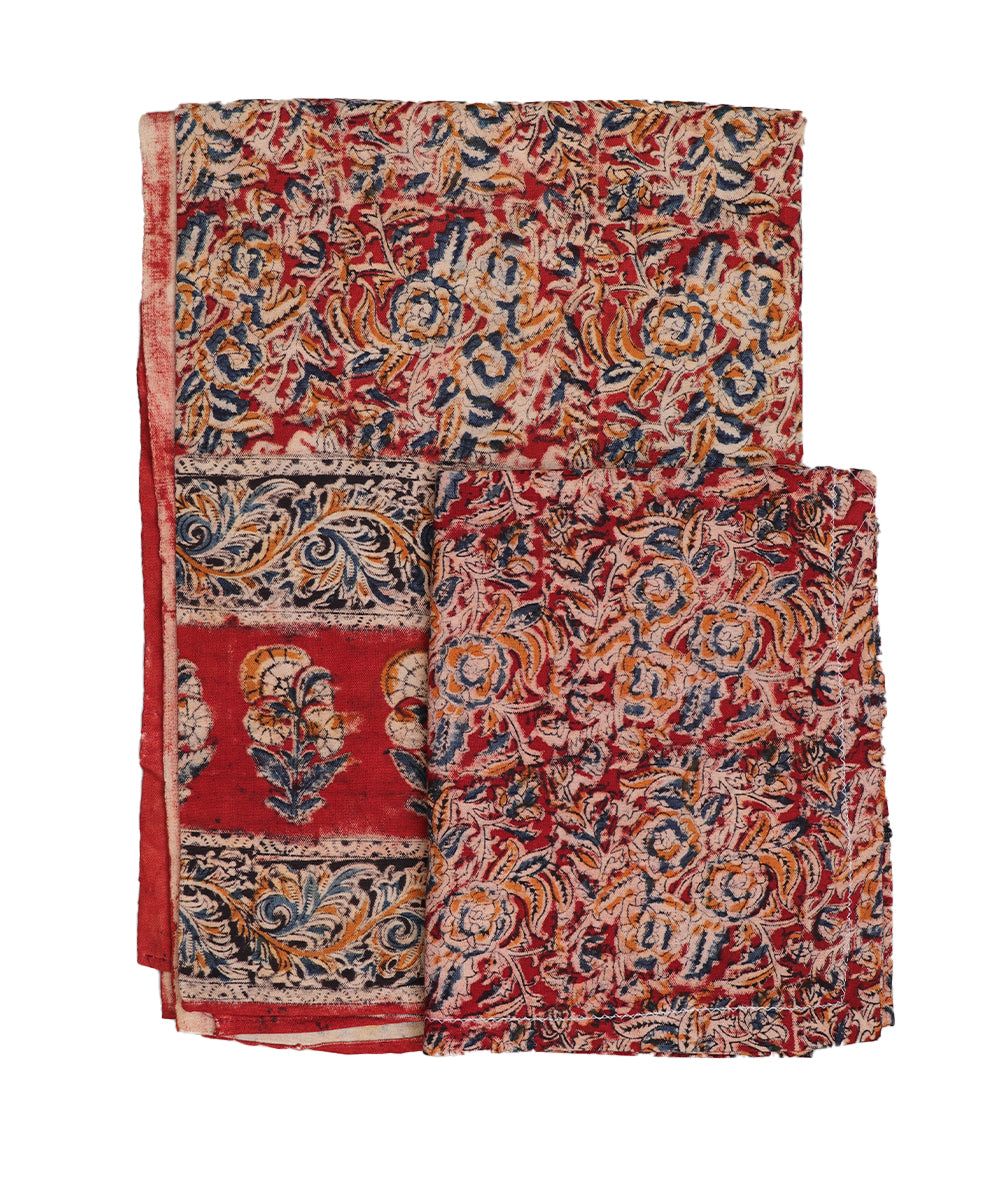 Kalamkari handblock print Cotton Double Bedsheet