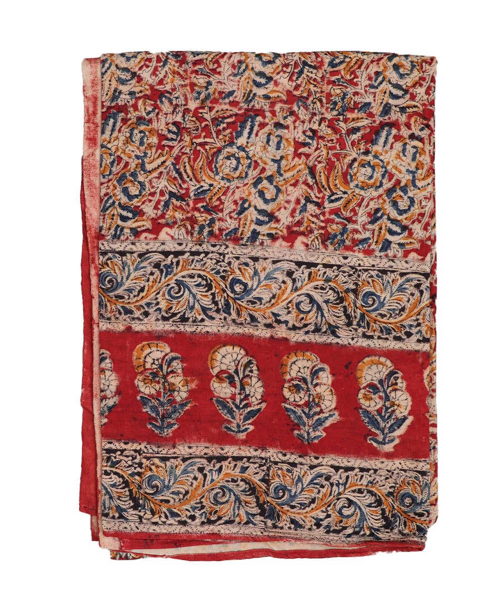 Kalamkari handblock print Cotton Double Bedsheet