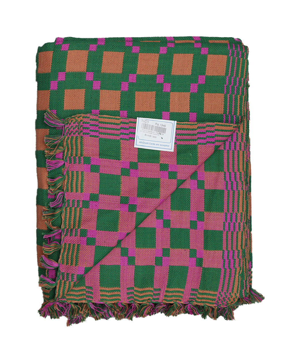 Handwoven double cot karimnagar bedsheet