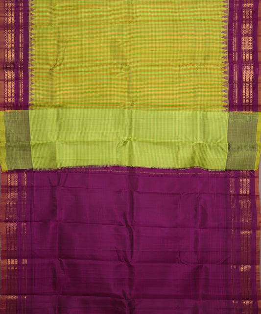 Multi-color handloom Gadwal Silk saree