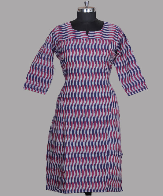 Handloom pochampally ikat long top