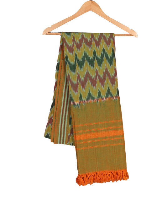 Handloom Tie & Dye woolen stoles