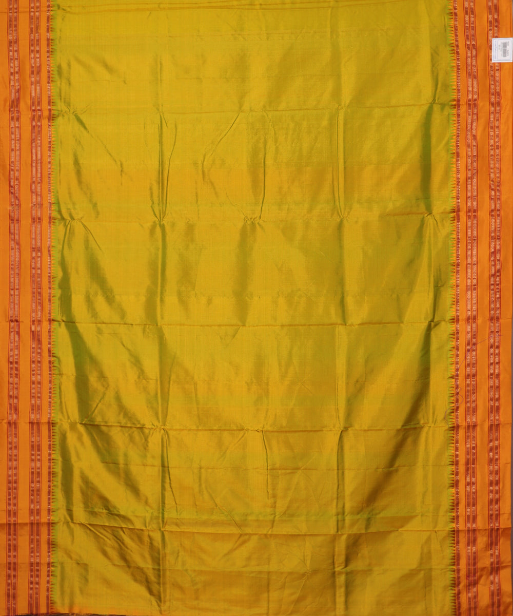 Multi-shade color handloom narayanpet silk saree