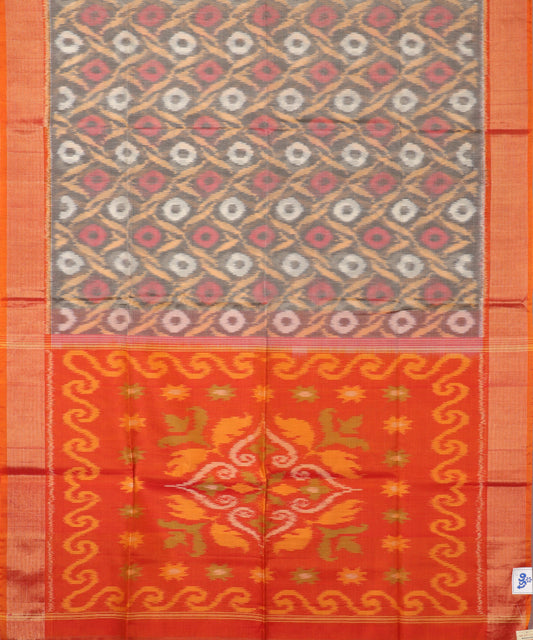 Multi-color handloom pochampally sico saree