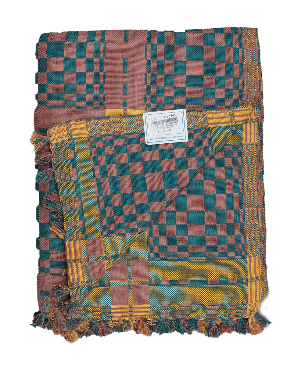 Handwoven double cot karimnagar bedsheet