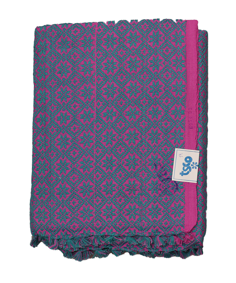 Handwoven double cot karimnagar bedsheet