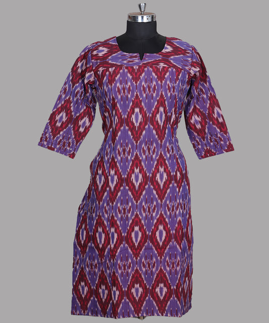 Handloom pochampally ikat long top