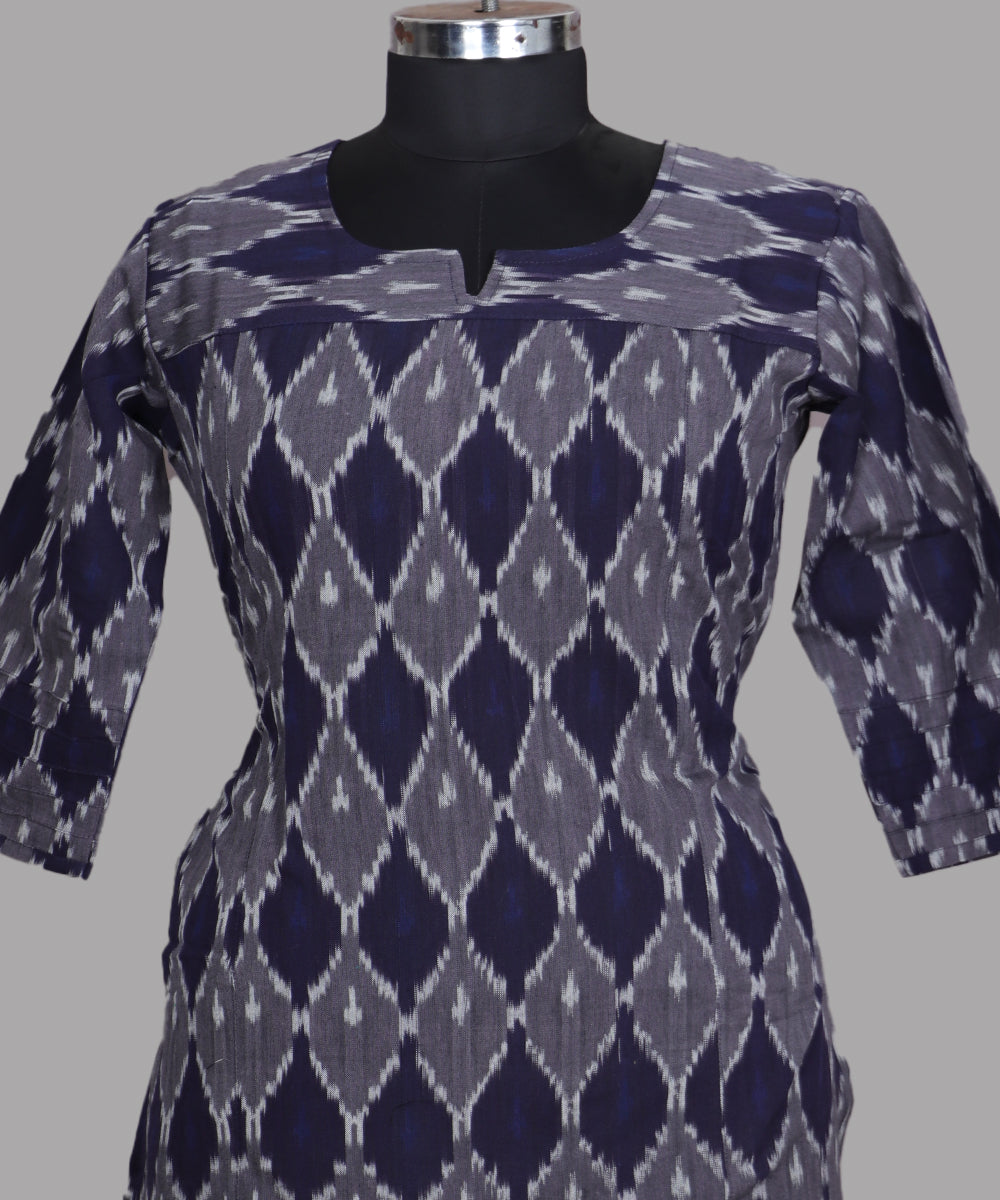Handloom pochampally ikat long top