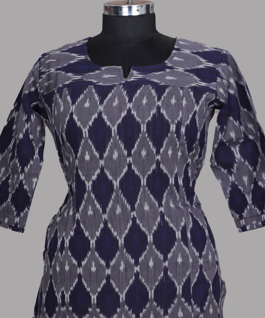 Handloom pochampally ikat long top