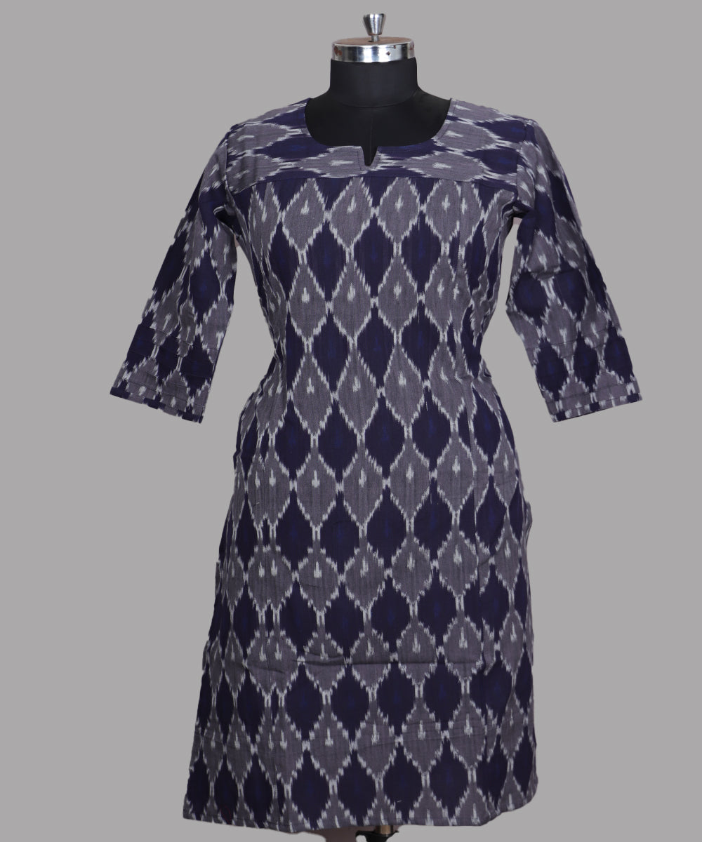 Handloom pochampally ikat long top