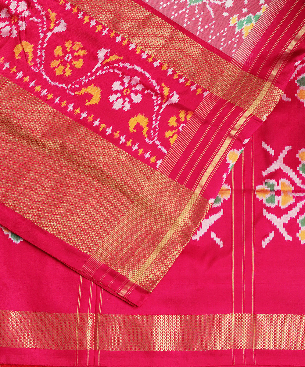Thulian shade handloom rajkot silk saree