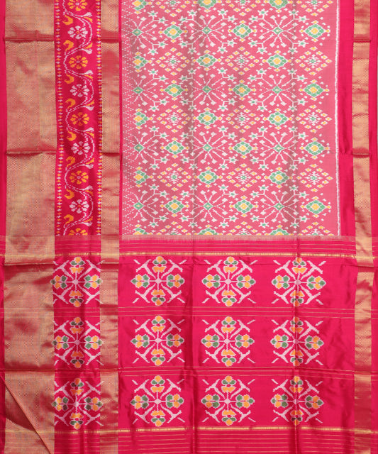 Thulian shade handloom rajkot silk saree