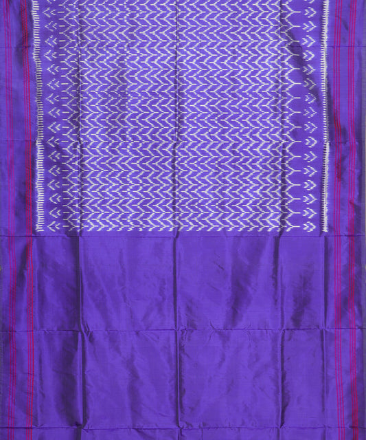 Blue color handloom rajkot silk saree