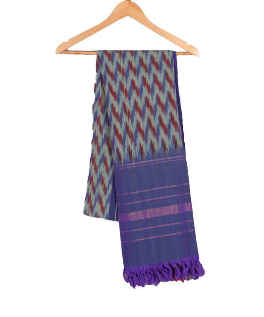 Handloom Tie & Dye woolen stoles